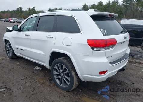 2018 Jeep Grand Cherokee Overland 4X4 из США, поврежденный, VIN 1C4RJFCG2JC355512